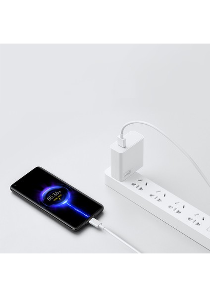 Xıaomı 6A Tip-C Hızlı Şarj Cep Telefonu Laptop Veri Kablosu Kablosu 1m (Yurt Dışından) fiyatları