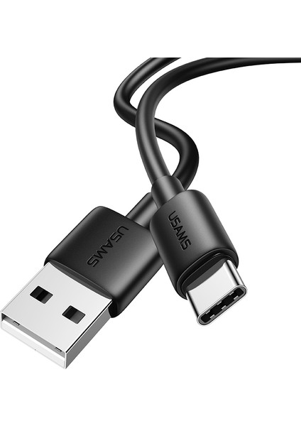 Type-C 3A Hızlı Şarj Veri Kablosu, 1m - Siyah (Yurt Dışından) modelleri