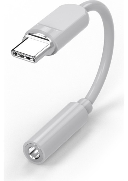 Tip-C Erkek - 3,5mm Kadın Telefon Kulaklık Jakı Ses Müzik Adaptör Kablosu (Yurt Dışından)