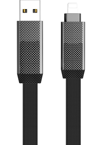 4'ü 1 Arada 1,2 M Manyetik 60 W Hızlı Şarj Kablosu USB / Type-C / Yıldırım Naylon Örgülü Şarj Veri Kablosu (Yurt Dışından)