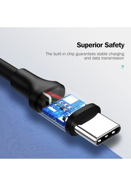 1,5 M Tip C Erkek - Erkek Veri Kablosu Pd 60W Qc3.0 Hızlı Şarj Kablosu (Yurt Dışından) indirimleri