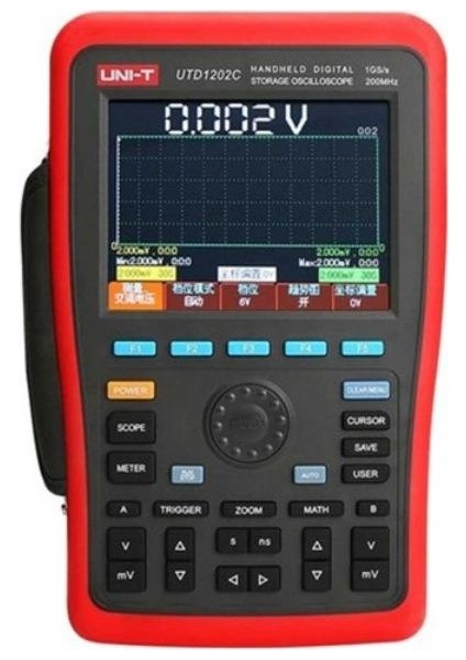 Utd 1202C Elde Taşınabilir Iki Kanallı Dijital Hafızalı Osiloskop ;ub