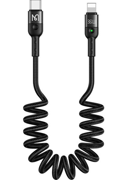 Type-C - Lightning Pd 36W Hızlı Şarj Kablosu Cep Telefonu Şarj Veri Iletim Kablosu (Yurt Dışından)