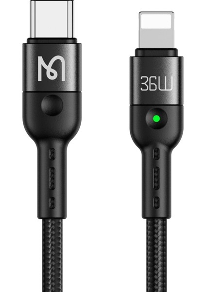 Type-C - Lightning Pd 36W Hızlı Şarj Kablosu Cep Telefonu Şarj Veri Iletim Kablosu (Yurt Dışından) fiyatları