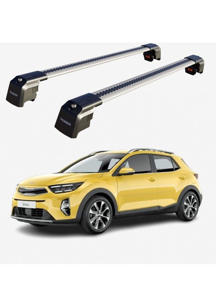 Kıa Ceed Sportswagon 2019-SONRASI Trx2 Thunder Carrier Kilitli Ara Atkı Taşıyıcı Tavan Barı Gri fiyatları