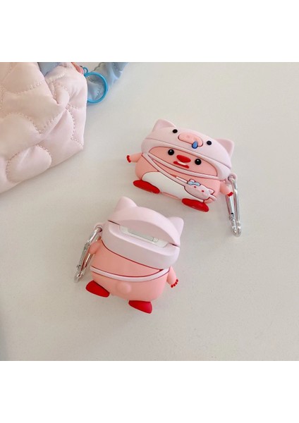 Pro 2/ Pro için Kulaklık Kapağı Karikatür Şekli Silikon Kılıf Kol Tokalı (Yurt Dışından) fırsatları