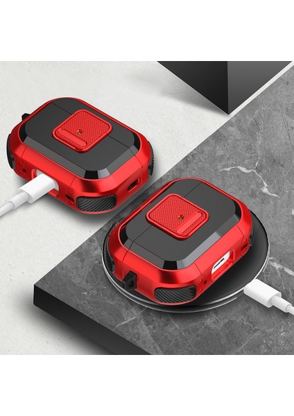 Pro 2 için Tpu Pc Kapağı Kilitli Bluetooth Kulaklık Koruyucu Kılıf, Karabina-Siyahımsı Yeşil (Yurt Dışından) fiyatları