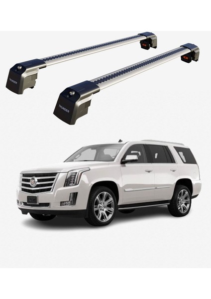 Cadıllac Escalade 2015-2020 Trx2 Thunder Carrier Kilitli Ara Atkı Taşıyıcı Tavan Barı Siyah fiyatları