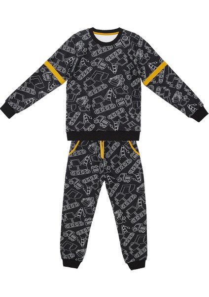 Arabalar Erkek Çocuk Siyah Eşofman Takım modelleri