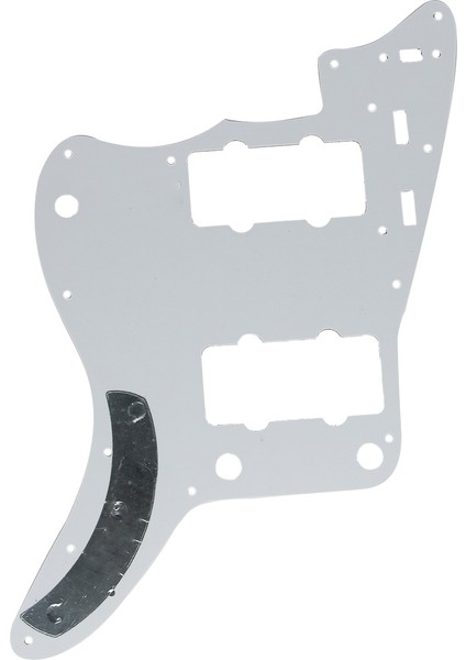 Beyaz 1 Katlı Stil Yeni Jazzmaster Gitar Pickguard Pick Guard Çizik Plakası Vidalar ile Amerikan Vintage Jm Stil Gitar Için, 12 Renk Seçeneği (Yurt Dışından)