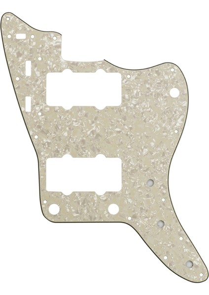 Beyaz 1 Katlı Stil Yeni Jazzmaster Gitar Pickguard Pick Guard Çizik Plakası Vidalar ile Amerikan Vintage Jm Stil Gitar Için, 12 Renk Seçeneği (Yurt Dışından)