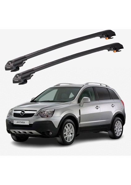 Opel Antara 2006-2015 Trx1 Thunder Carrier Kilitli Ara Atkı Taşıyıcı Tavan Barı Siyah fiyatları