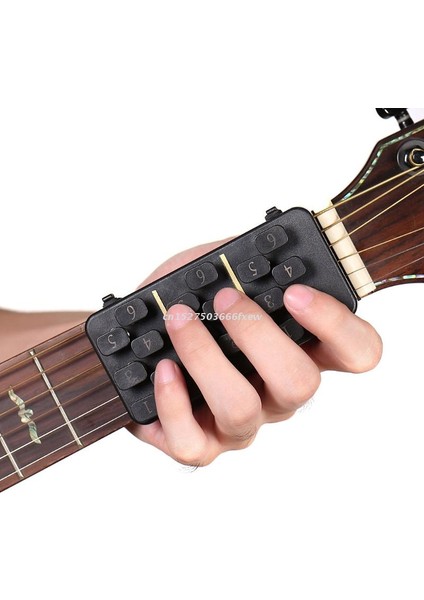 Siyah Stil Başlangıç Seviyesi Eğitim Yardımı Uygulama Akort Aracı Akustik Gitar Öğrenme Yardımcı Aracı Müzik Aleti (Yurt Dışından) modelleri
