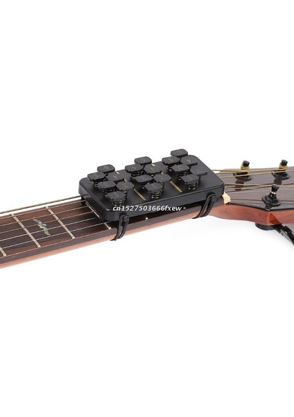 Siyah Stil Başlangıç Seviyesi Eğitim Yardımı Uygulama Akort Aracı Akustik Gitar Öğrenme Yardımcı Aracı Müzik Aleti (Yurt Dışından) fırsatları