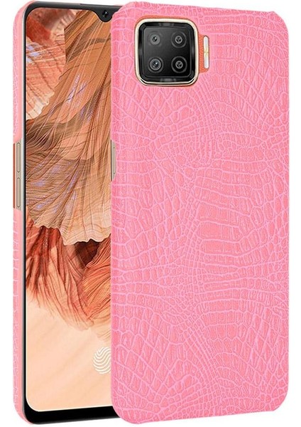 Oppo A73 Klasik Timsah Moda Koruyucu Için Şık Klasik Kılıf (Yurt Dışından)