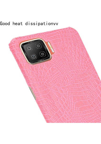 Oppo A73 Klasik Timsah Moda Koruyucu Için Şık Klasik Kılıf (Yurt Dışından)