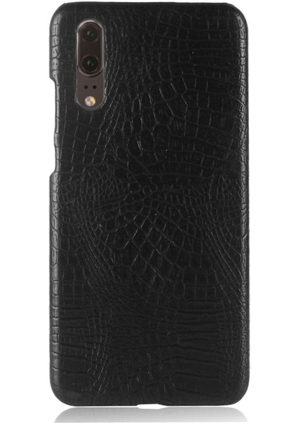 Huawei P20 Koruyucu Kapak Klasik Timsah Için Şık Klasik Kılıf (Yurt Dışından) fiyatları