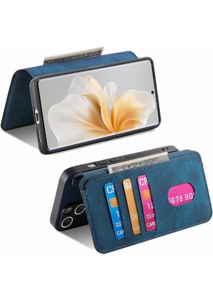 Vıvo V40 Lite Için Flip Case Retro Kart Standı Cüzdan Mıknatıs Koruyucu (Yurt Dışından) fiyatları