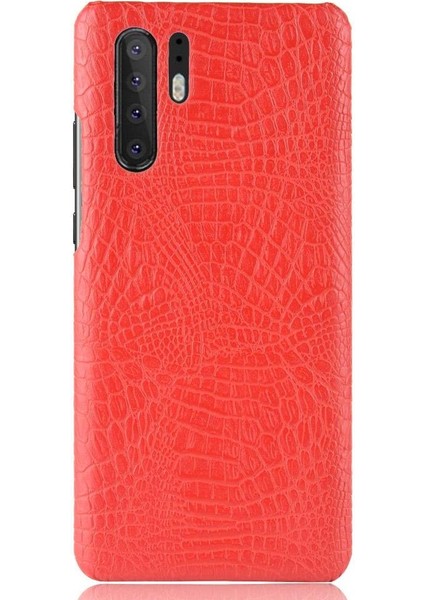 Huawei P30 Pro Uyumluluk Klasik Timsah Için Şık Klasik Kılıf (Yurt Dışından)