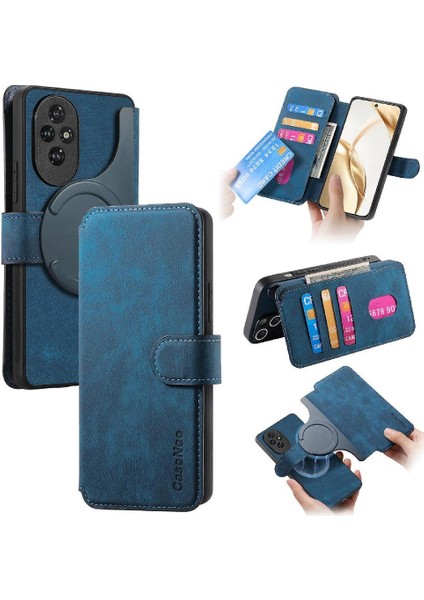 Onur Için Flip Case 200 Retro Cüzdan Mıknatıs Koruyucu Malzeme Kart Standı (Yurt Dışından)