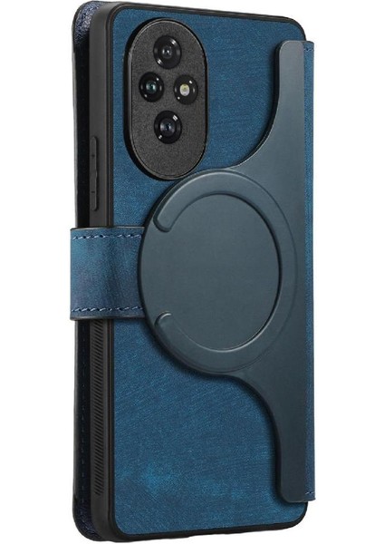 Onur Için Flip Case 200 Retro Cüzdan Mıknatıs Koruyucu Malzeme Kart Standı (Yurt Dışından)