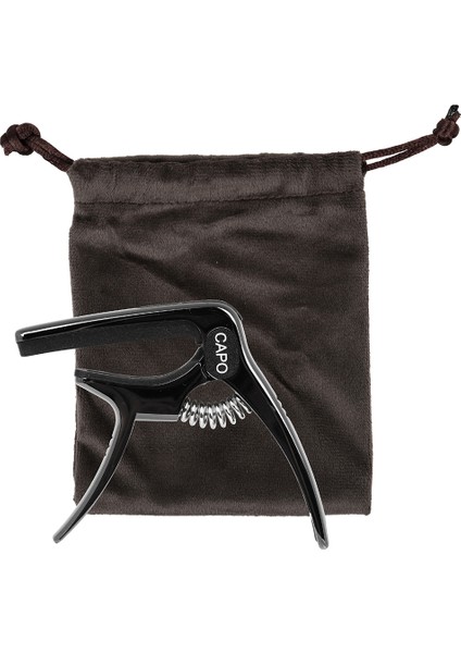 Nikel Kaplamalı Siyah Stil Evrensel Gitar Kapo Hızlı Değişim Kelepçe Anahtar Yüksek Kalite - Akustik Klasik Elektro Gitar Parçaları Aksesuarları Için Evrensel Kapo (Yurt Dışından)