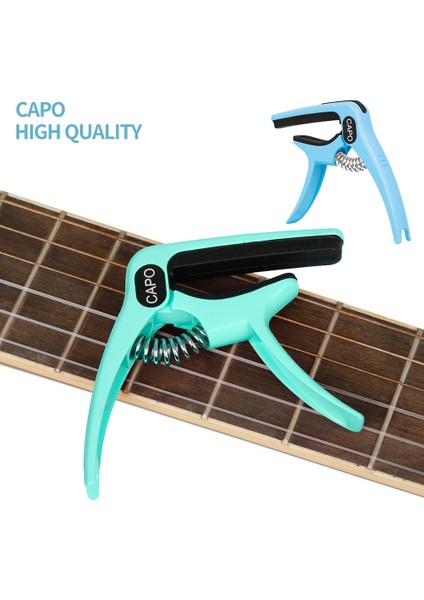 Nikel Kaplamalı Siyah Stil Evrensel Gitar Kapo Hızlı Değişim Kelepçe Anahtar Yüksek Kalite - Akustik Klasik Elektro Gitar Parçaları Aksesuarları Için Evrensel Kapo (Yurt Dışından) indirimleri