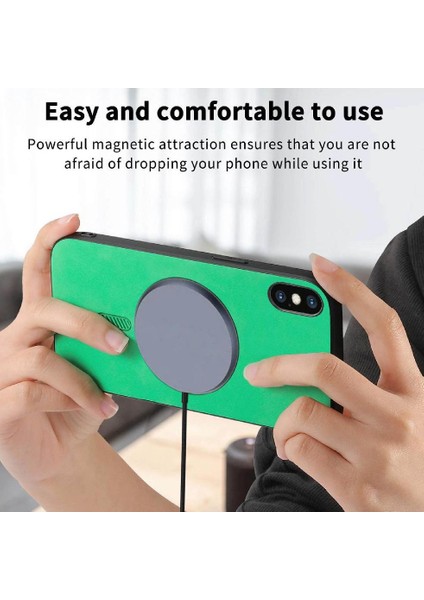 IPhone Xs Max Magsafe Araç Mounts Için Kılıf Ince Hafif Kablosuz (Yurt Dışından) modelleri