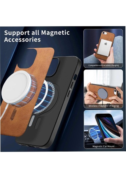 IPhone Se 2022 Ince Kablosuz Şarj Hafif Magsafe Araba (Yurt Dışından)