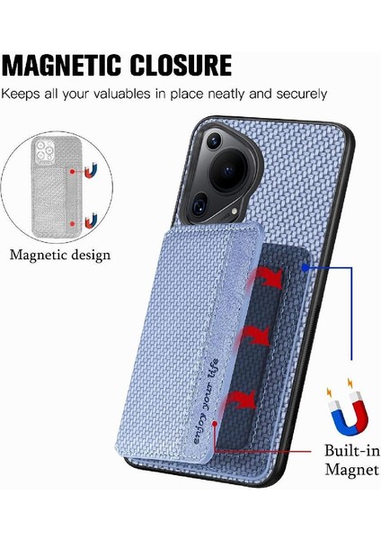 Huawei Pura 70 Ultra Rfıd Engelleme Manyetik Kart Tutucu Standı (Yurt Dışından)