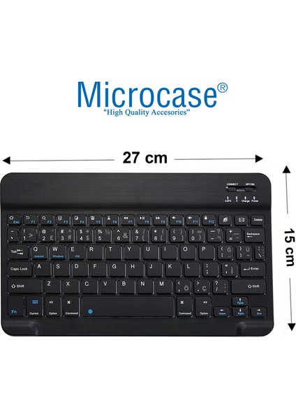 Xiaomi Redmi Poco Pad 12.1 Inch Için Tablet Bluetooth Klavye 27 Cm(Tr Sticker)+Bluetooth Mouse+Stand AL2755