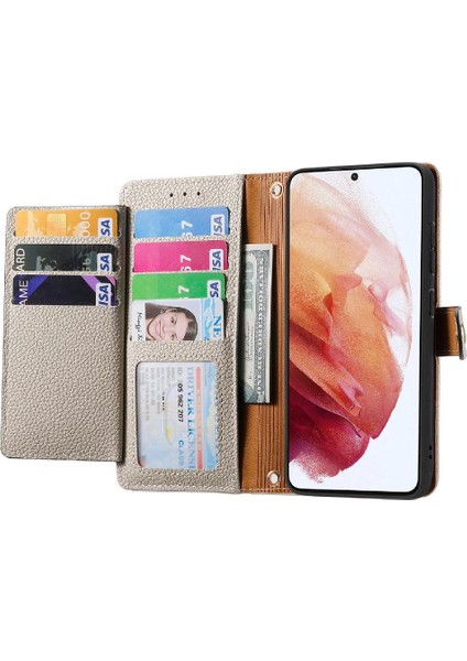 Samsung Galaxy S21 Fermuar Aşk Cüzdan Kordon Deri Kılıf (Yurt Dışından) fırsatları