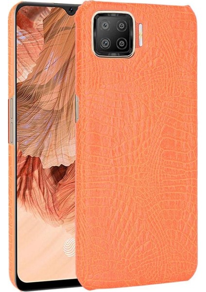 Oppo A73 Klasik Timsah Moda Koruyucu Için Şık Klasik Kılıf (Yurt Dışından)