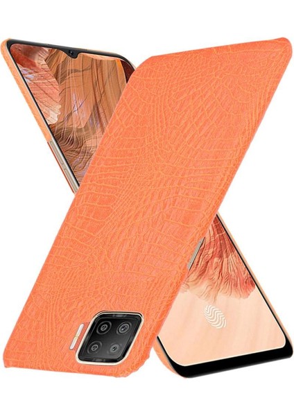 Oppo A73 Klasik Timsah Moda Koruyucu Için Şık Klasik Kılıf (Yurt Dışından)