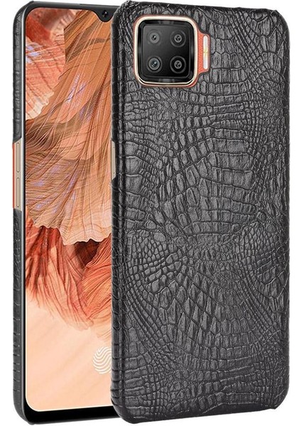 Oppo A73 Klasik Timsah Moda Koruyucu Için Şık Klasik Kılıf (Yurt Dışından)