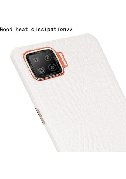 Oppo A73 Klasik Timsah Moda Koruyucu Için Şık Klasik Kılıf (Yurt Dışından)