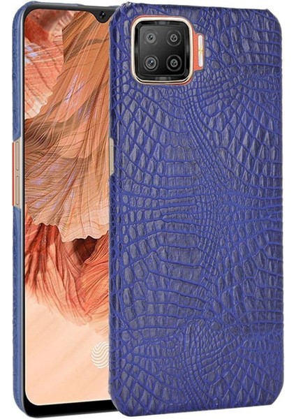 Oppo A73 Klasik Timsah Moda Koruyucu Için Şık Klasik Kılıf (Yurt Dışından)
