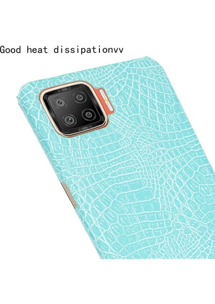 Oppo A73 Klasik Timsah Moda Koruyucu Için Şık Klasik Kılıf (Yurt Dışından)