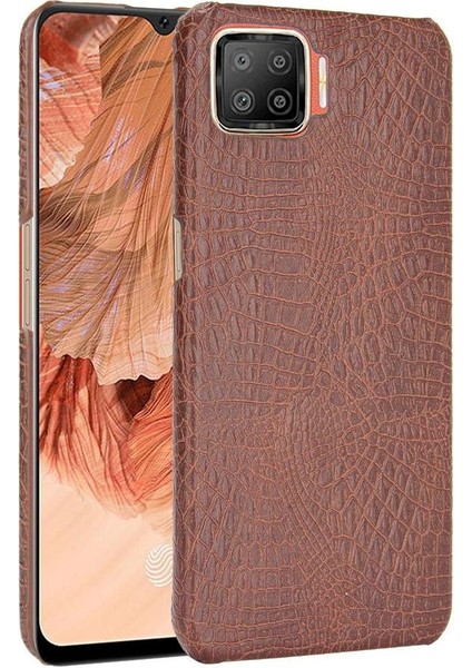 Oppo A73 Klasik Timsah Moda Koruyucu Için Şık Klasik Kılıf (Yurt Dışından)