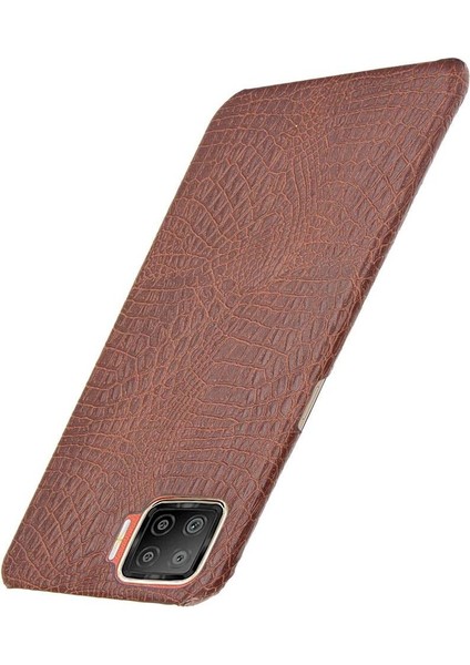 Oppo A73 Klasik Timsah Moda Koruyucu Için Şık Klasik Kılıf (Yurt Dışından)