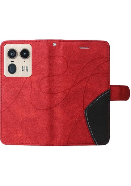 Motorola Moto X50 Ultra 5g Için Flip Case Kart Yuvası Standı Kickstand ile (Yurt Dışından)