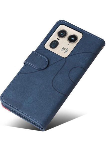 Motorola Moto X50 Ultra 5g Için Flip Case Kart Yuvası Standı Kickstand ile (Yurt Dışından)