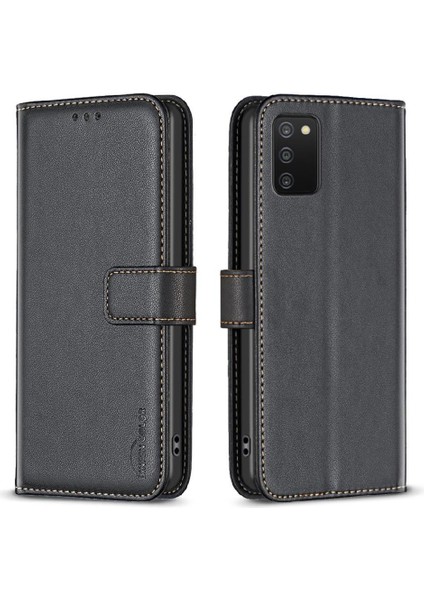 Manyi Mall Samsung Galaxy A03S Cüzdan Iş Deri Çanta Çoklu Kart Için Flip Case (Yurt Dışından)