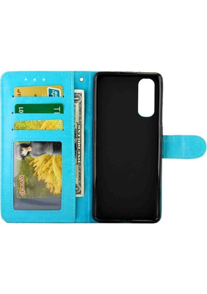 Oppo Bulmak Için Flip Case X2 Pu Deri Kart Tutucu Kickstand Manyetik (Yurt Dışından)