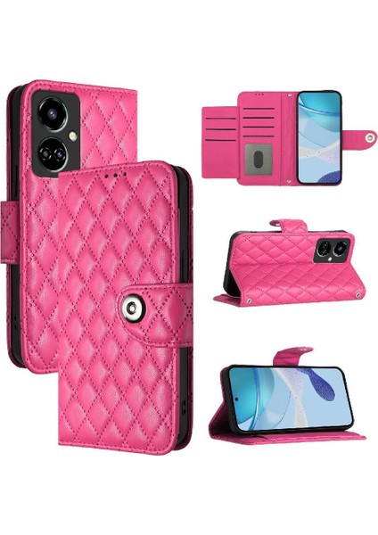Tecno Camon 19 Bilek Şeridi Kart Tutucu Için Kılıf Darbeye Dayanıklı Şık Cüzdan (Yurt Dışından)