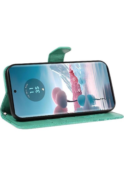 Motorola Kenar 40 Neo 5g Için Flip Case Kabartmalı Kelebek ile Yüksek Kalite (Yurt Dışından) fırsatları