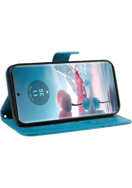 Motorola Kenar 40 Neo 5g Için Flip Case Kabartmalı Kelebek ile Yüksek Kalite (Yurt Dışından) indirimleri