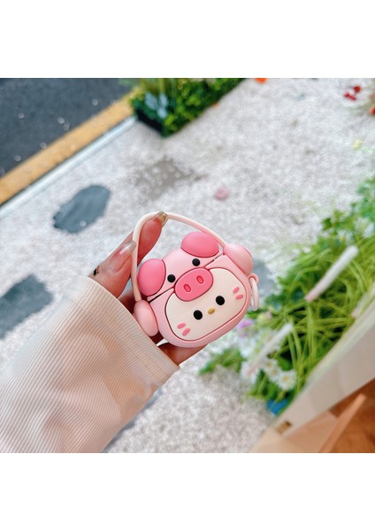 için Pro/pro 2 Karikatür Kitty Bluetooth Kulaklık Kapağı Asılı Toka ile Yumuşak Silikon Kılıf (Yurt Dışından) modelleri