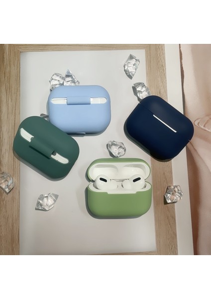 Pro 2 için Silikon Cilt Kulaklık Kılıfı Taşınabilir 2mm Kalın Çizilmeye Dayanıklı Koruyucu Kapak Kordonlu-Nane Yeşili (Yurt Dışından) modelleri