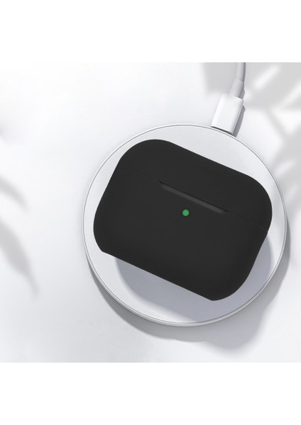 Apple Pro 2 için 3'ü 1 Arada Şarj Kutusu Kapağı Kulakiçi Kulaklık Tutucu/kaybolmaya Karşı Boyun Askısı ile Koruyucu Silikon Kılıf Seti-Süt Çayı (Yurt Dışından) fırsatları